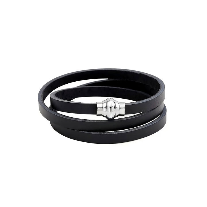 Italian Leather Wrap Bracelet